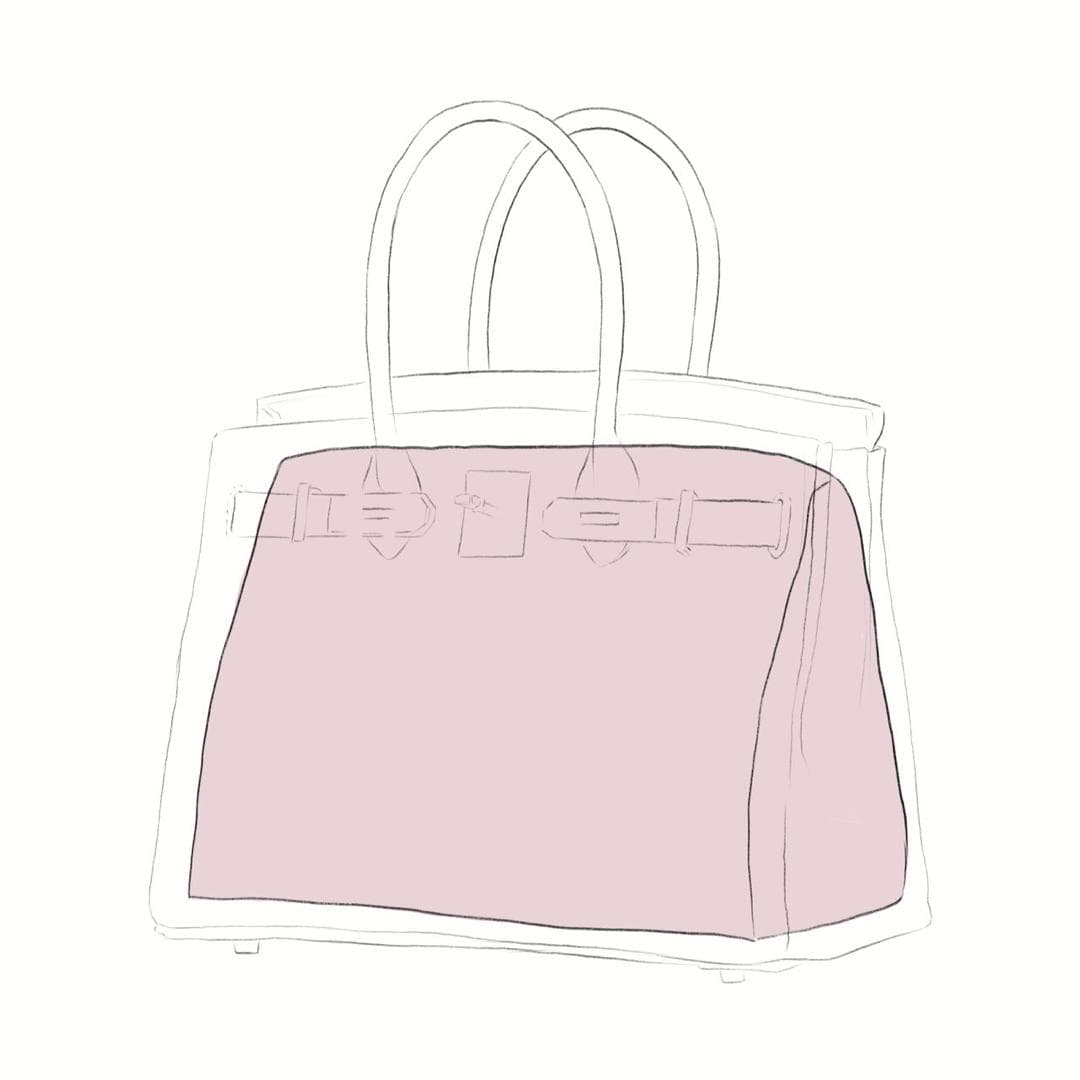 Handbag Pillow — Birkin